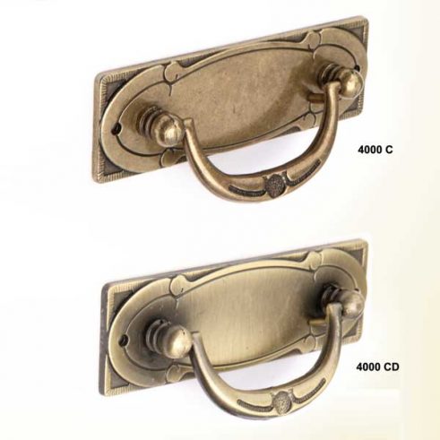 Tirador Asa Colgante, 96 x 30 mm.