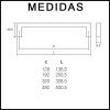 Medidas Tiradores Viefe 0056 Asa U